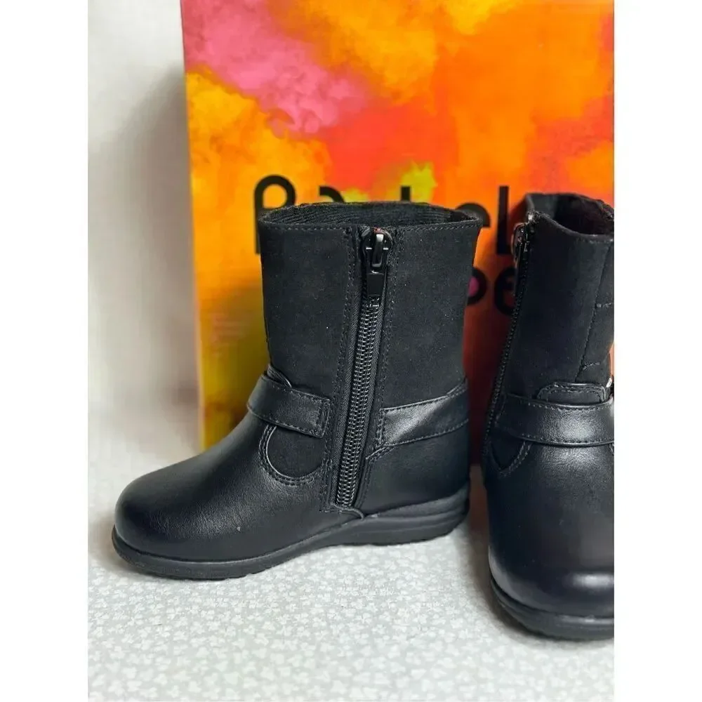 RACHEL SHOES Toddler Girls SIZE 5 CAMILLA Boots in BLACK
